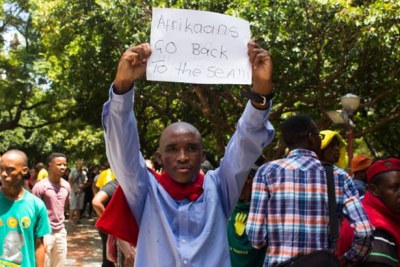The latest demand of student protestors at the University of Pretoria – to stop using Afrikaans as a language of instruction – has pitted elements of the #FeesMustFall movement against students aligned with the Afrikaner rights organisation AfriForum.
