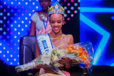 Jolly Mutesi was crowned Miss Rwanda 2016.