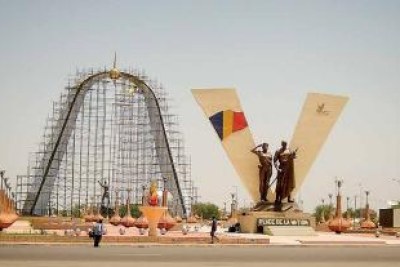 Place de la Nation, à Ndjamena, Tchad.