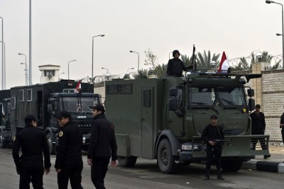 (Photo d'archives) - Huit policiers tués par des hommes armés au sud du Caire
