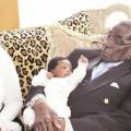 President Mugabe Meets First-Ever Grandson