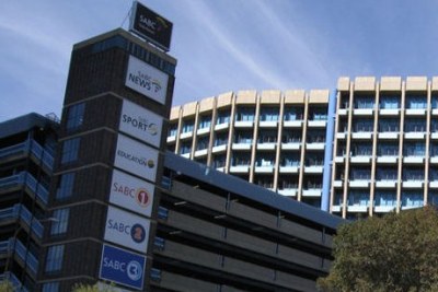 The South African Broadcasting Corporation headquarters in Johannesburg, South Africa.