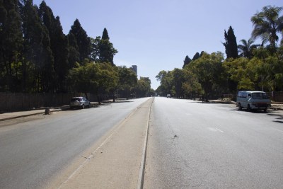 Journéé ville morte à Harare