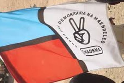 Chadema flag. (file photo).