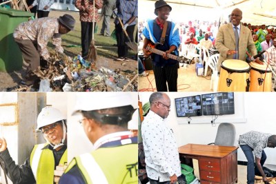 Some of Magufuli moments in his one year in office.