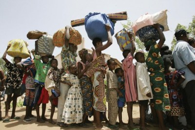 Burundian refugees.