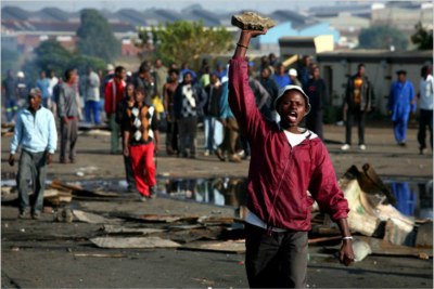 Some angry residents attack houses of immigrants in Johannesburg (file photo).