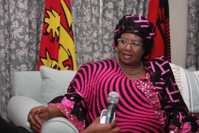 Joyce Banda, former president of Malawi