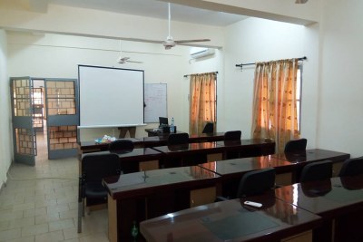 Salle de cours à Niamey
