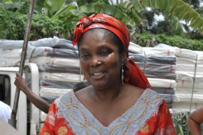 Liberian Health Minister Bernice Dahn