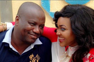 Mercy Aigbe and husband Lanre Gentry (file photo).