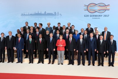 G20 Leaders in Hamburg