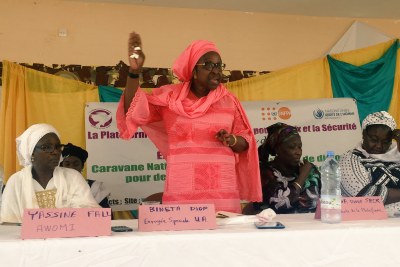 Caravane de la Plateforme de Veille des Femmes pour la Paix et la Sécurité au Sénégal