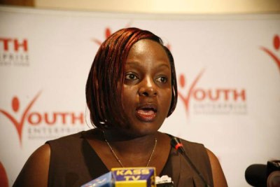 Former Youth Enterprise Development Fund Chief Executive Officer Catherine Namuye.