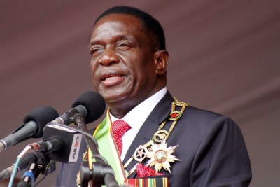 President Emmerson Mnangagwa.