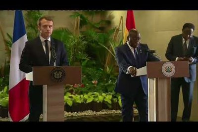 Ghanaian President Akufo-Addo's speech during a press conference with French President Macron has sent a strong message to the western world.