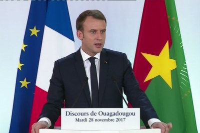 President Emmanuel Macron.