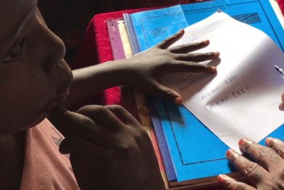 Bipendu passe l'épreuve écrite dans sa nouvelle école Kananga
