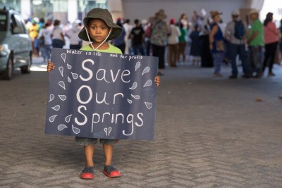 Four years ago Caleb Slabbert joined hundreds of protesters calling for better management of water crisis in Cape Town. They called on city leaders to remove water management devices, stop any drought levy or water tariff increase plans, and not to privatise the water supply.