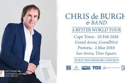Chris De Burgh on his A Better World Tour.