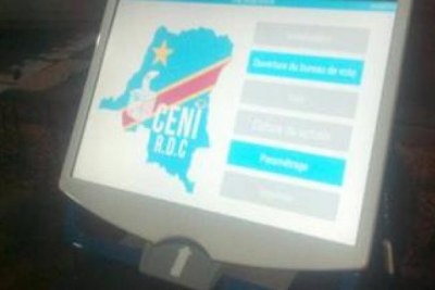 Machine à voter en RDC