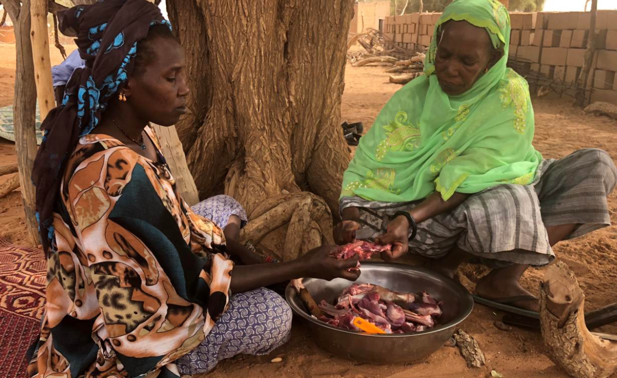 Mauritania Force Feeding Burdens Obese Mauritanian Girls -4633