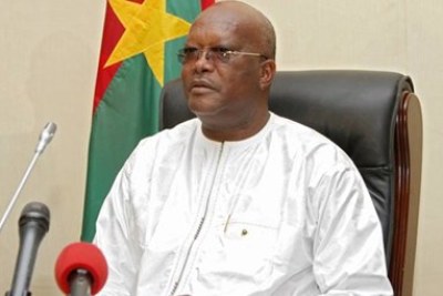 Le président du Faso, Roch Marc Christian Kaboré
