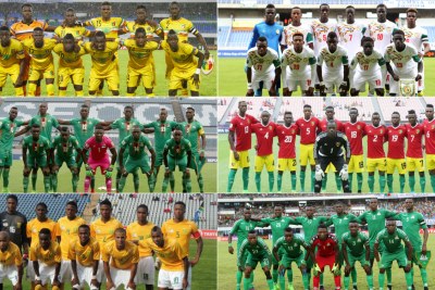 African teams (file photo).