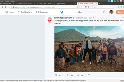 Was This Ellen DeGeneres Photo With Rwandan Children Poverty Porn?