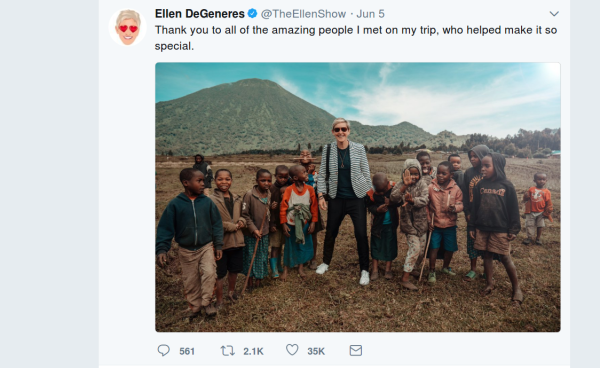 Poverty Porn - PhotoEssay Â» Was This Ellen DeGeneres Photo With Rwandan ...