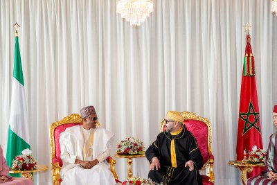 President Buhari on a 2-day official visit to Morocco.