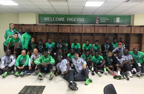 How Cool Eagles Get Customised Locker Room In Pidgin - 