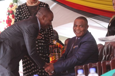 MDC Alliance leader Nelson Chamisa and Vice President Constantino Chiwenga (file photo).