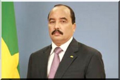 Le président Mohamed Ould Abdel Aziz
