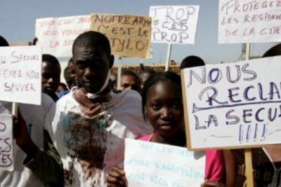 Des étudiants africains manifestent contre le racisme au Maroc