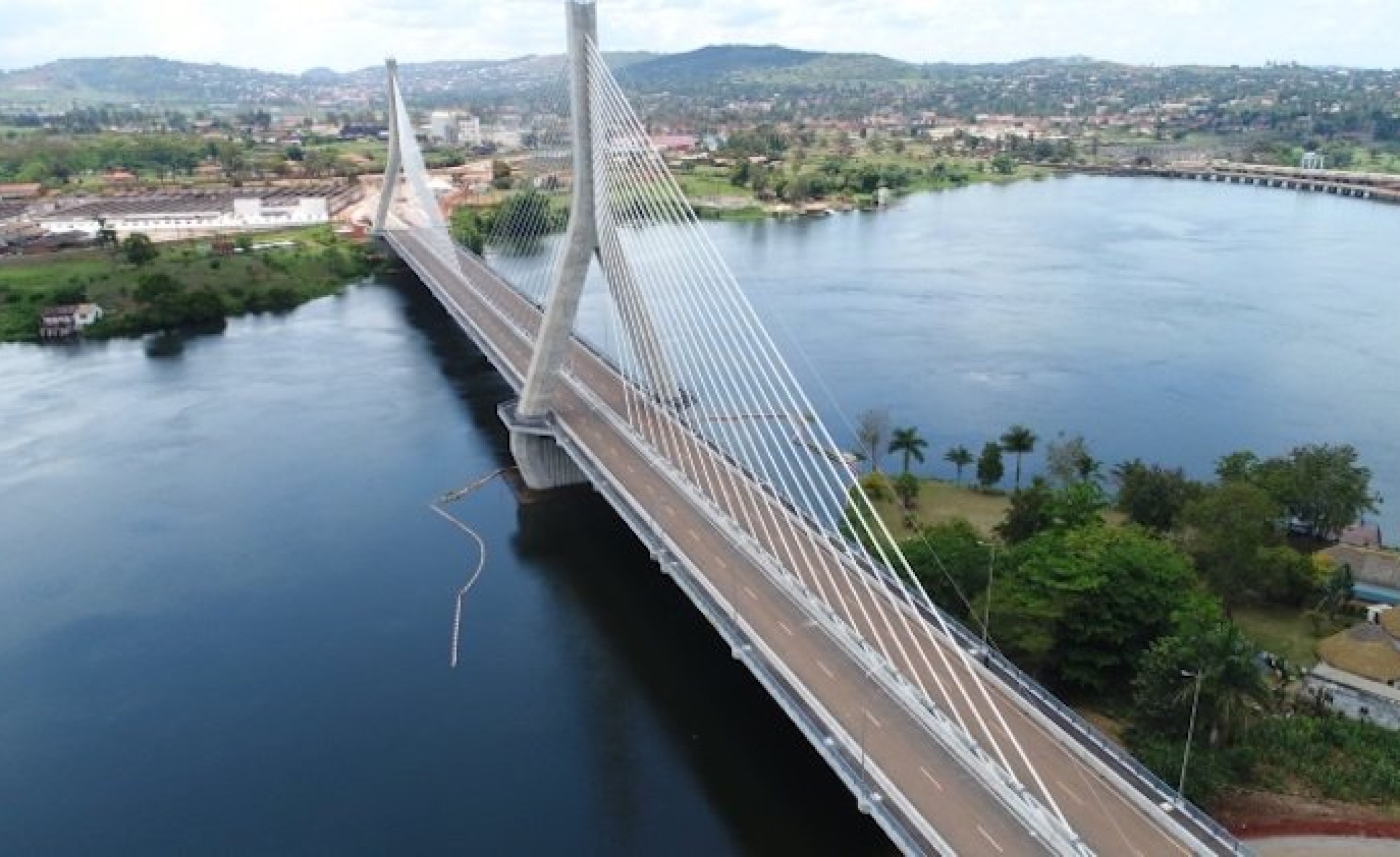 Uganda Opens Africa's 5th Largest Bridge "Source of the Nile Bridge