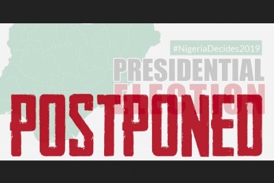How Nigerians reacted to postponement of elections.