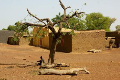 Un village dans la région de Mopti, dans le centre du Mali (photo d'illustration).