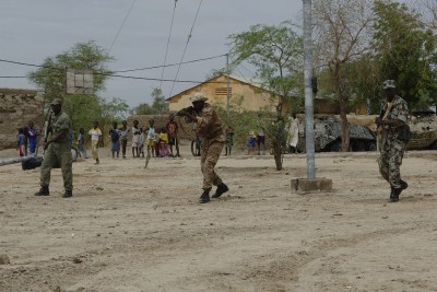 Members of the Malian army (file photo).