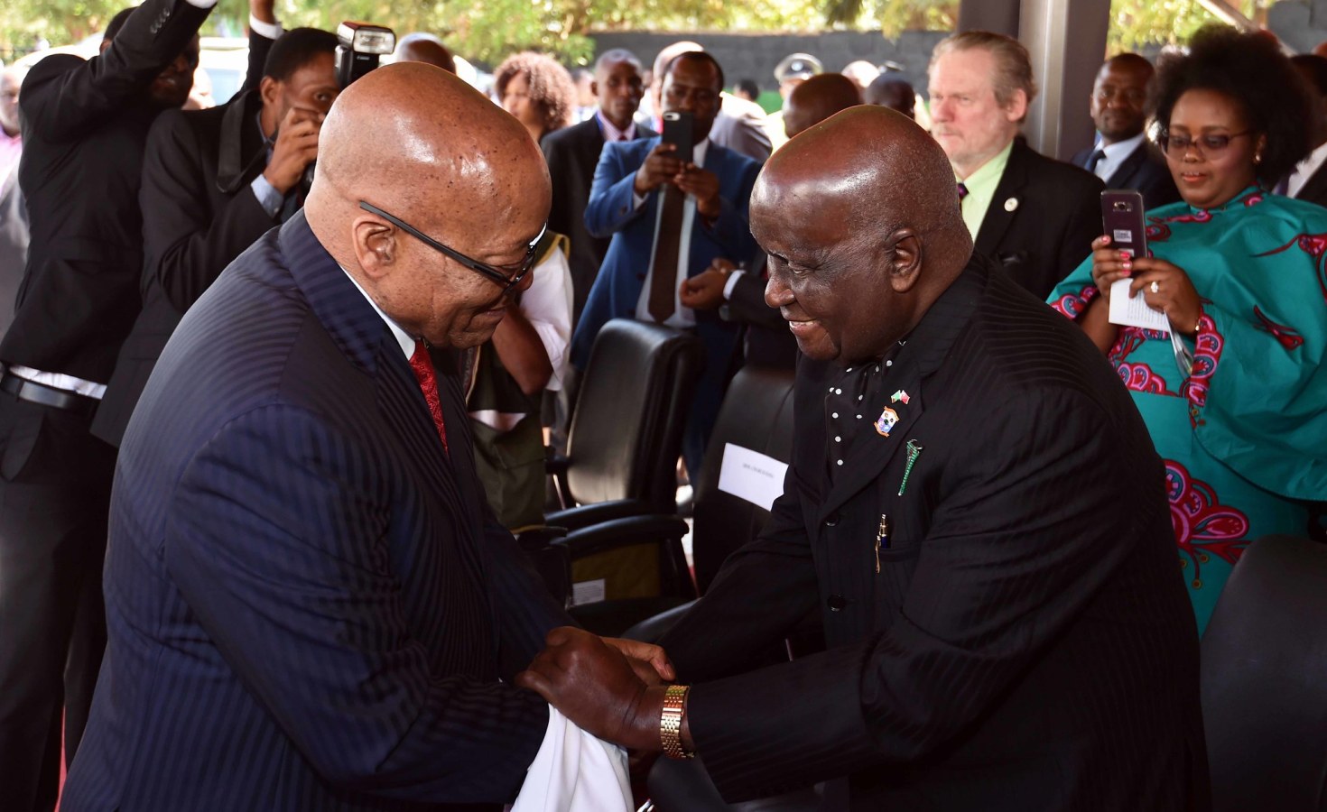 Zambia: Former Presidents Celebrate Kenneth Kaunda's 95th ...