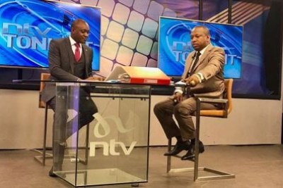Nairobi Governor Mike Sonko on NTV's Sidebar Show.