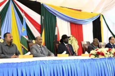The opening session of the Sudanese peace talks in Juba, October 14, 2019 (Sudan Sovereign Council)