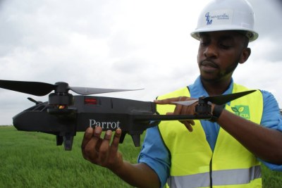 Ghanaian Farmers Experiment With Drones