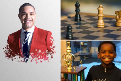 Trevor Noah to produce film on 8-year-old Nigerian chess prodigy.