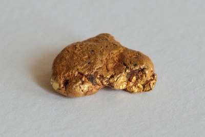 A nugget of gold (file photo).