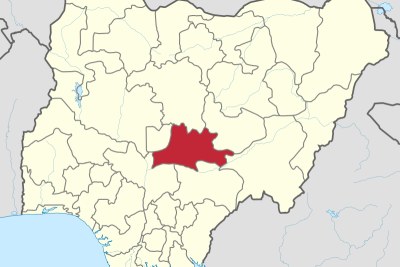 The location of Nasarawa State in Nigeria (file photo).