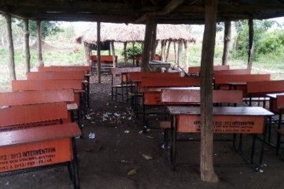 L'école primaire communautaire d'Ogunba Ayetoro (Nigeria)