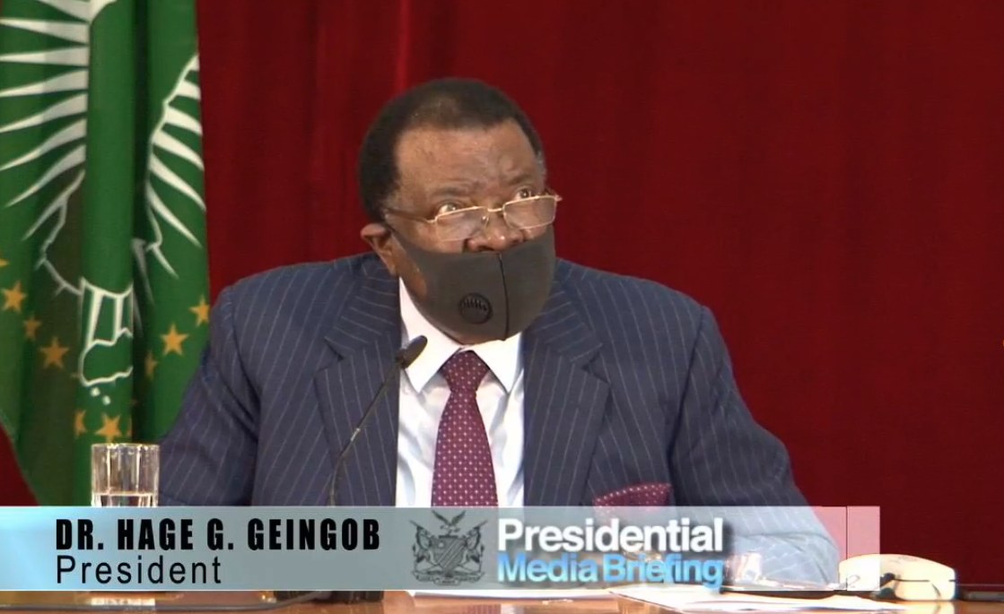 pic When Is The President Addressing The Nation Again Namibia excellency dr hage g geingob
