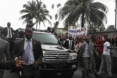 Laurent Gbagbo à Abidjan