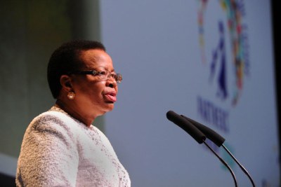 Graca Machel, former first lady of Mozambique, and former first lady of South Africa